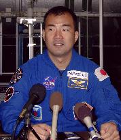 Astronaut Noguchi hopes space trip brings hope to young
